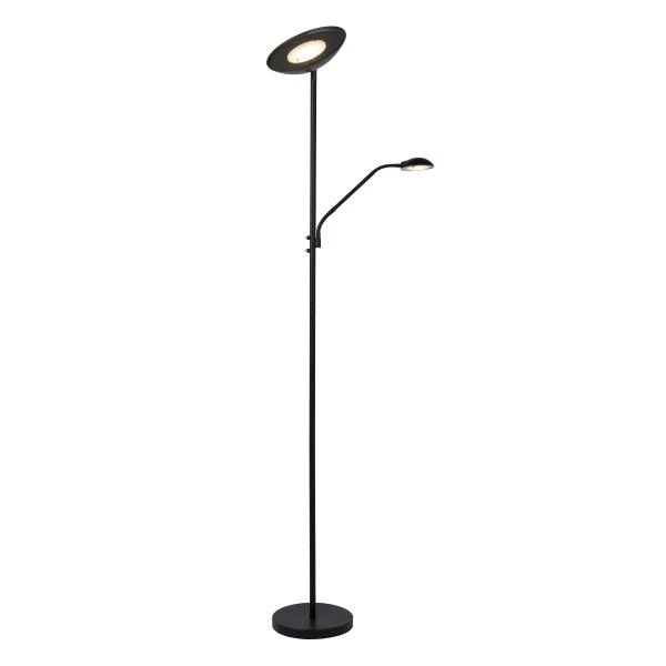Lucide ZENITH - Stehlampe Mit Leselampe - LED Dim. - 3000K - Schwarz - detail 5